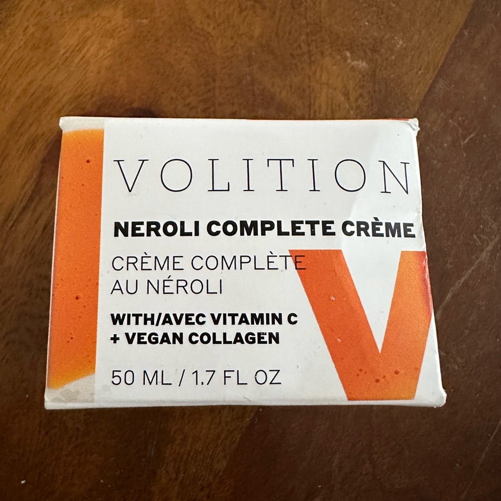 Volition Neroli complete Creme vitamin C vegan‎ collagen NEW